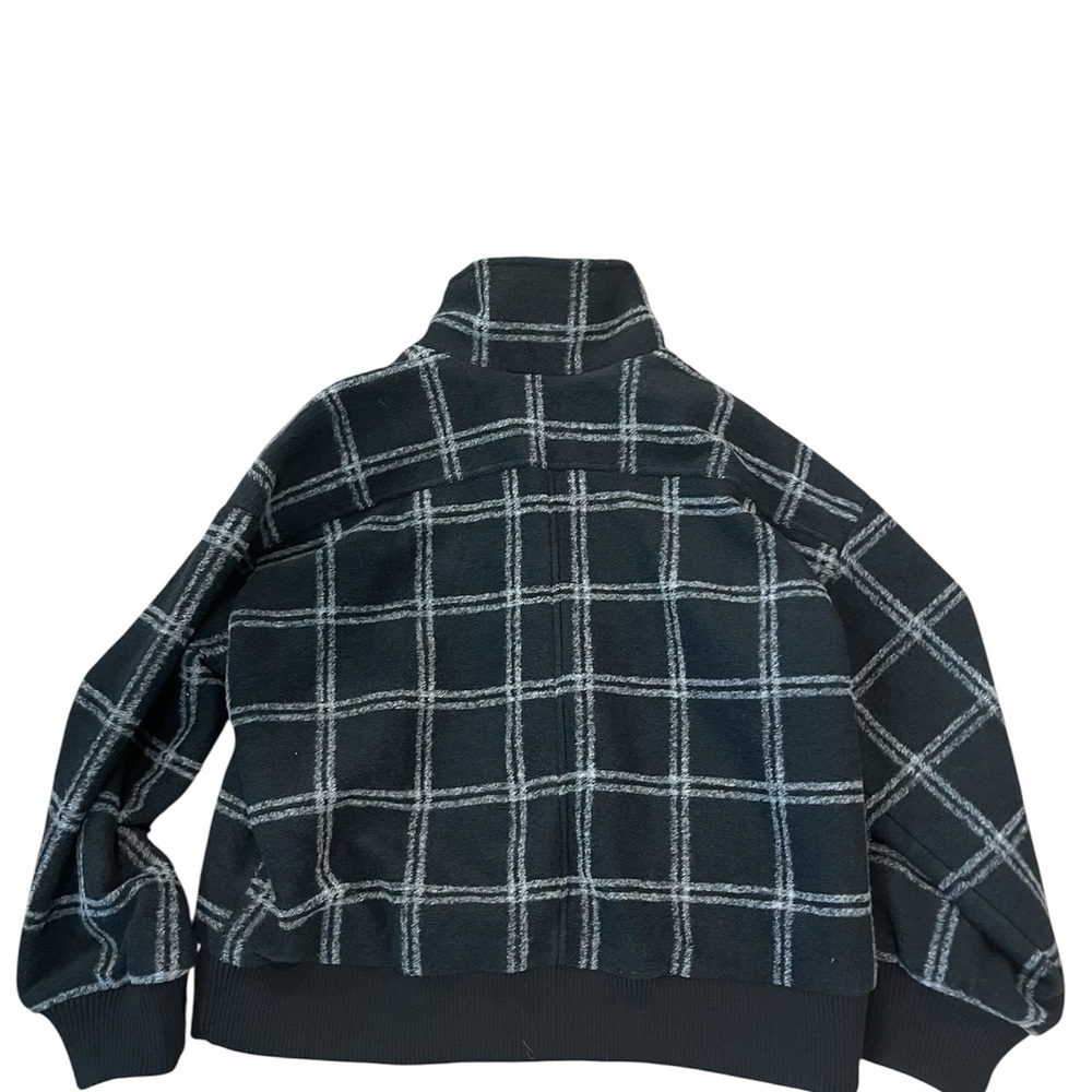 Universal Thread Black and Gray Checkered Jacket - image 6